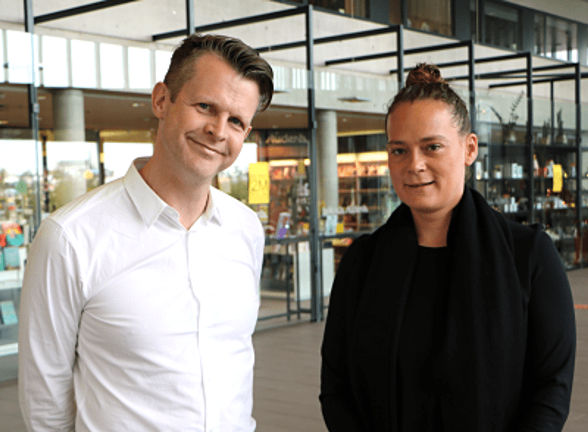 Andri Steinþór Björnsson og Inga Wessman