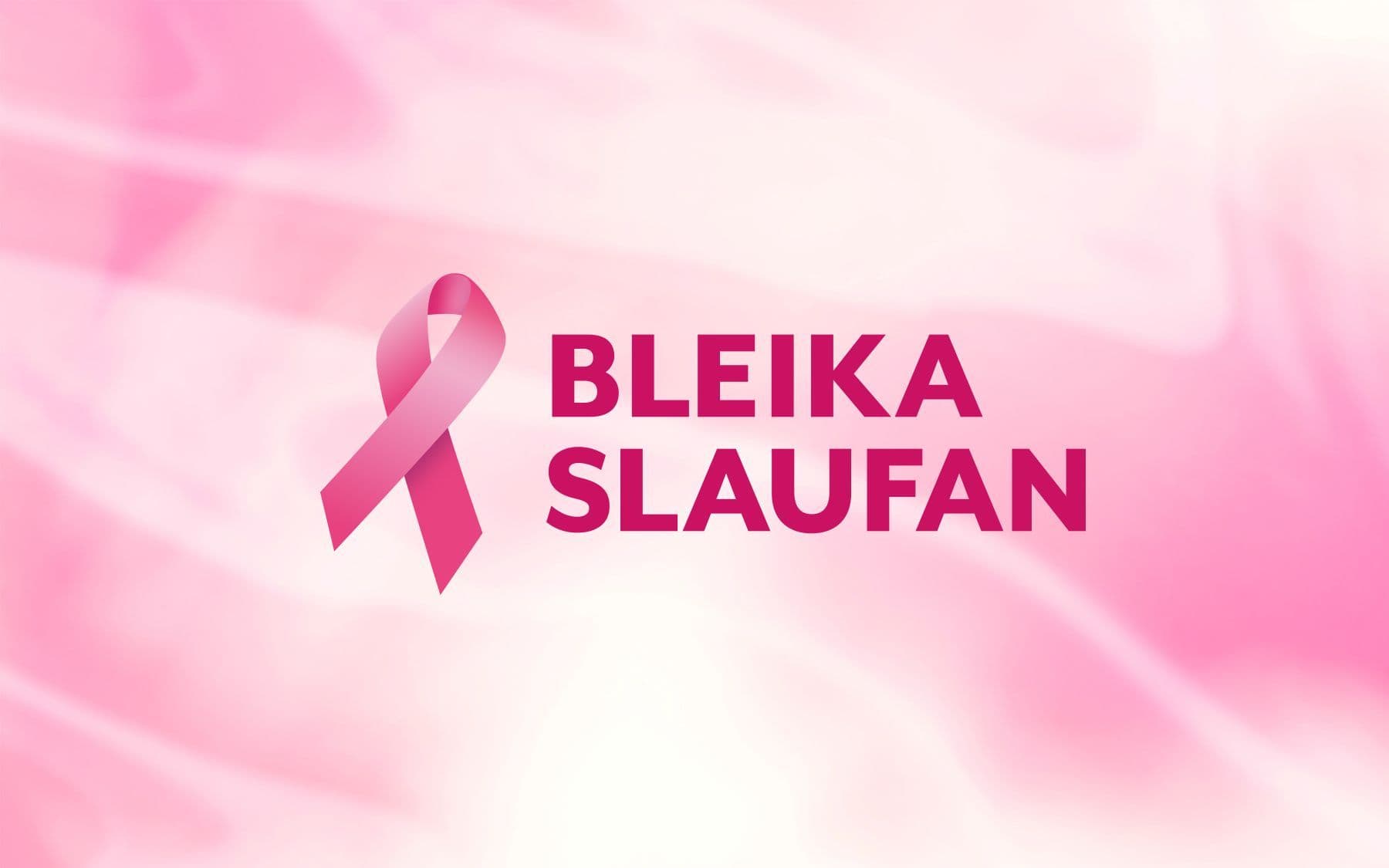 Bleika slaufan - slide grunnur