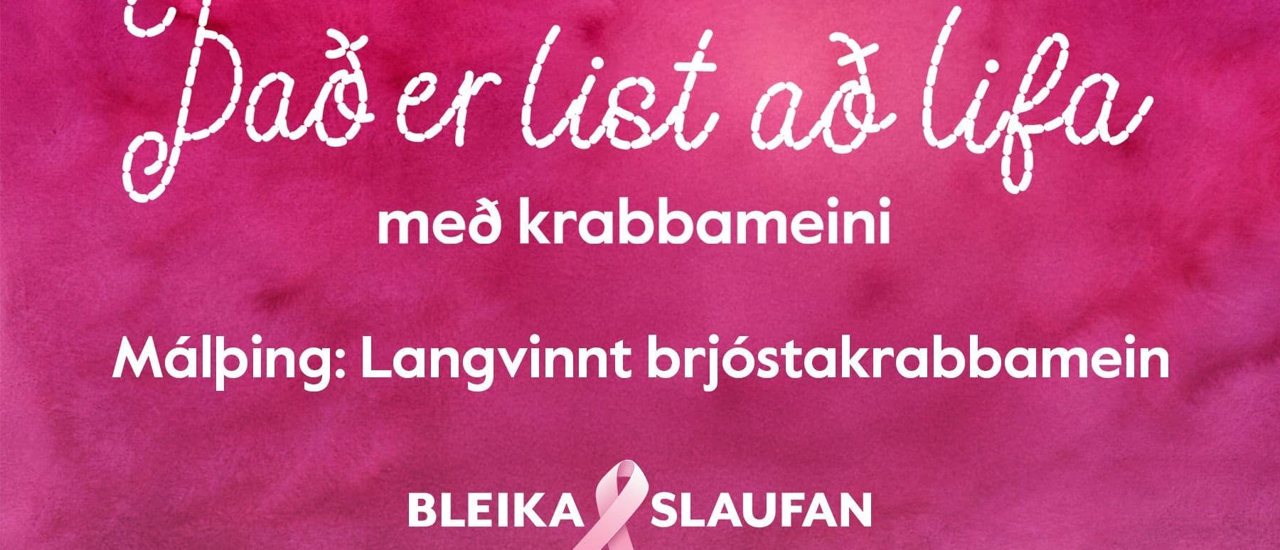 Bleikt málþing 2024