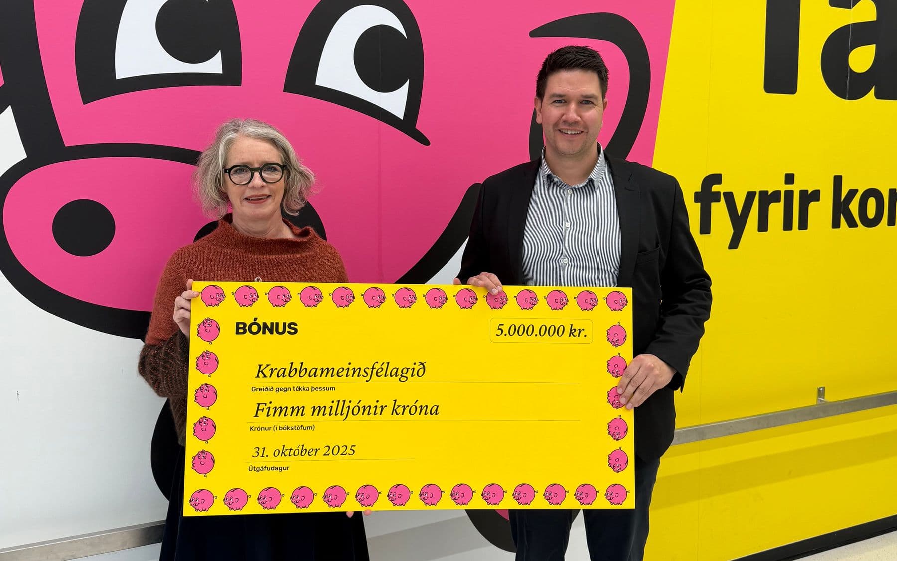 Bónus og Bleika 2025