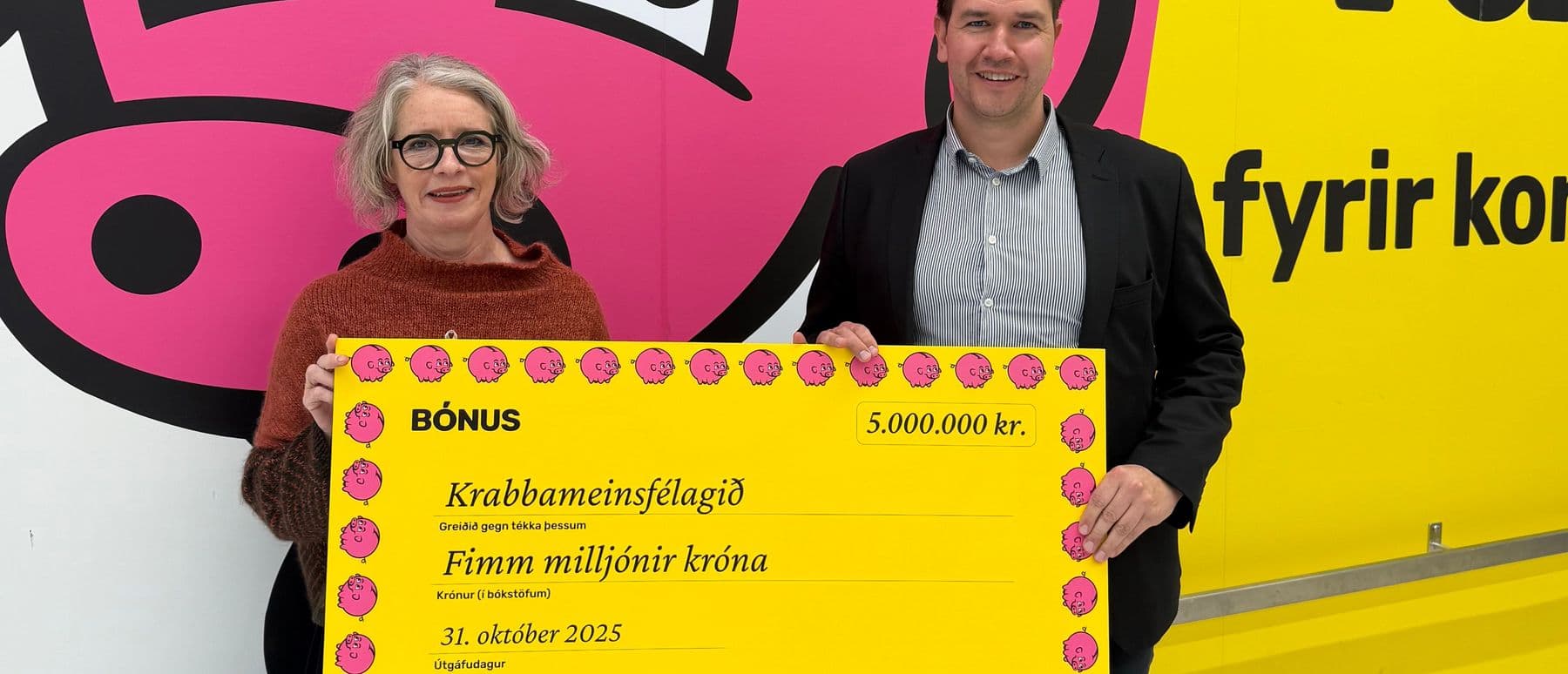 Bónus og Bleika 2025