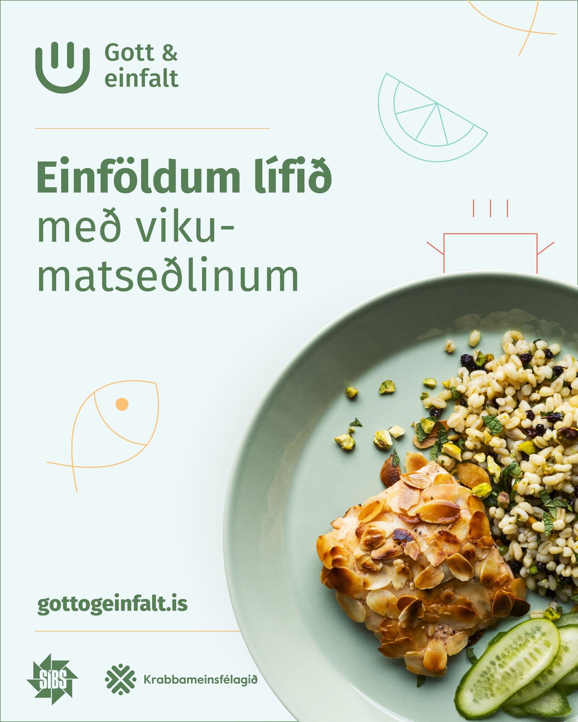 Einföldum lífið með vikumatseðlum