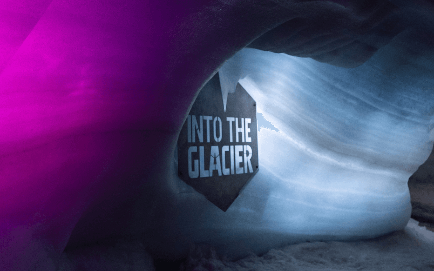 Samstarf - Into the glacier x Bleika slaufan.