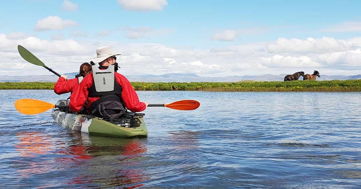 Kajakferðir á Stokkseyri
