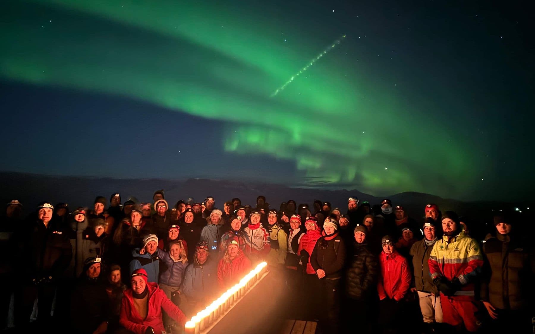 Styrkleikarnir á Úlfarsfelli 2024_Norðurljósin