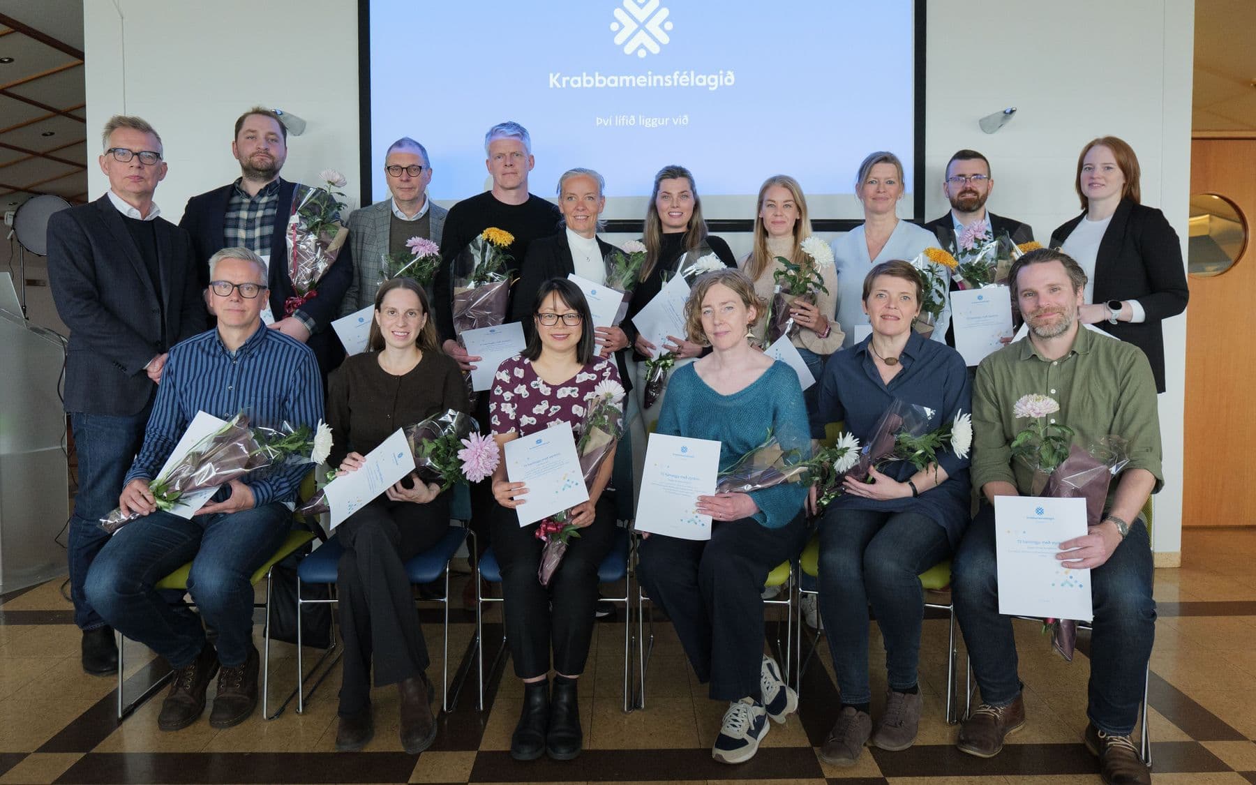 Úhlutun úr Vísindasjóði Krabbameinsfélagsins 23. maí 2025 