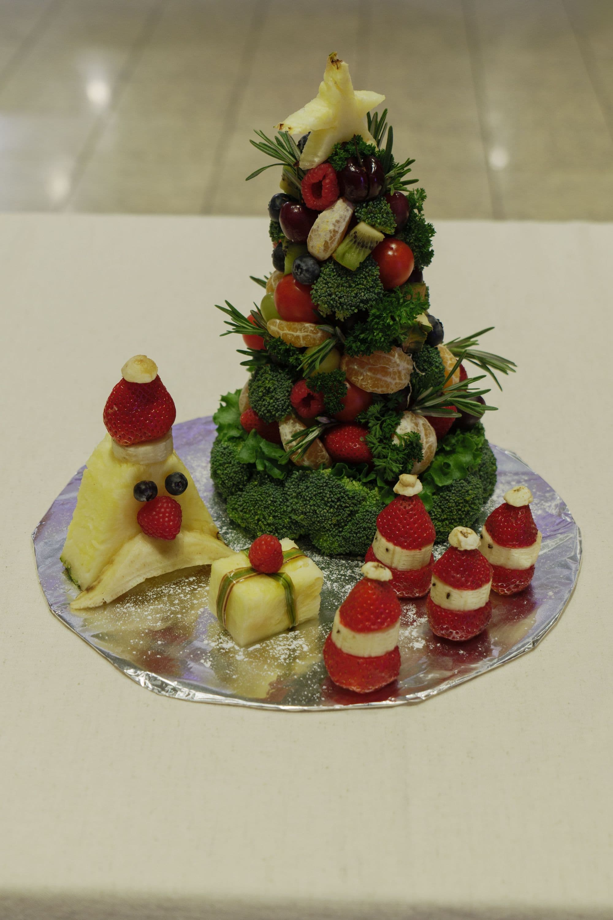 Við jólatréð 3. sæti