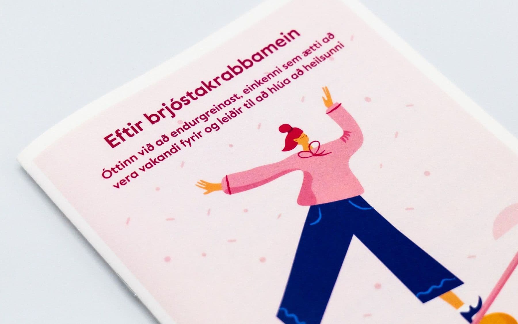 Bæklingur - Eftir brjóstakrabbamein Óttinn við að endurgreinast 1