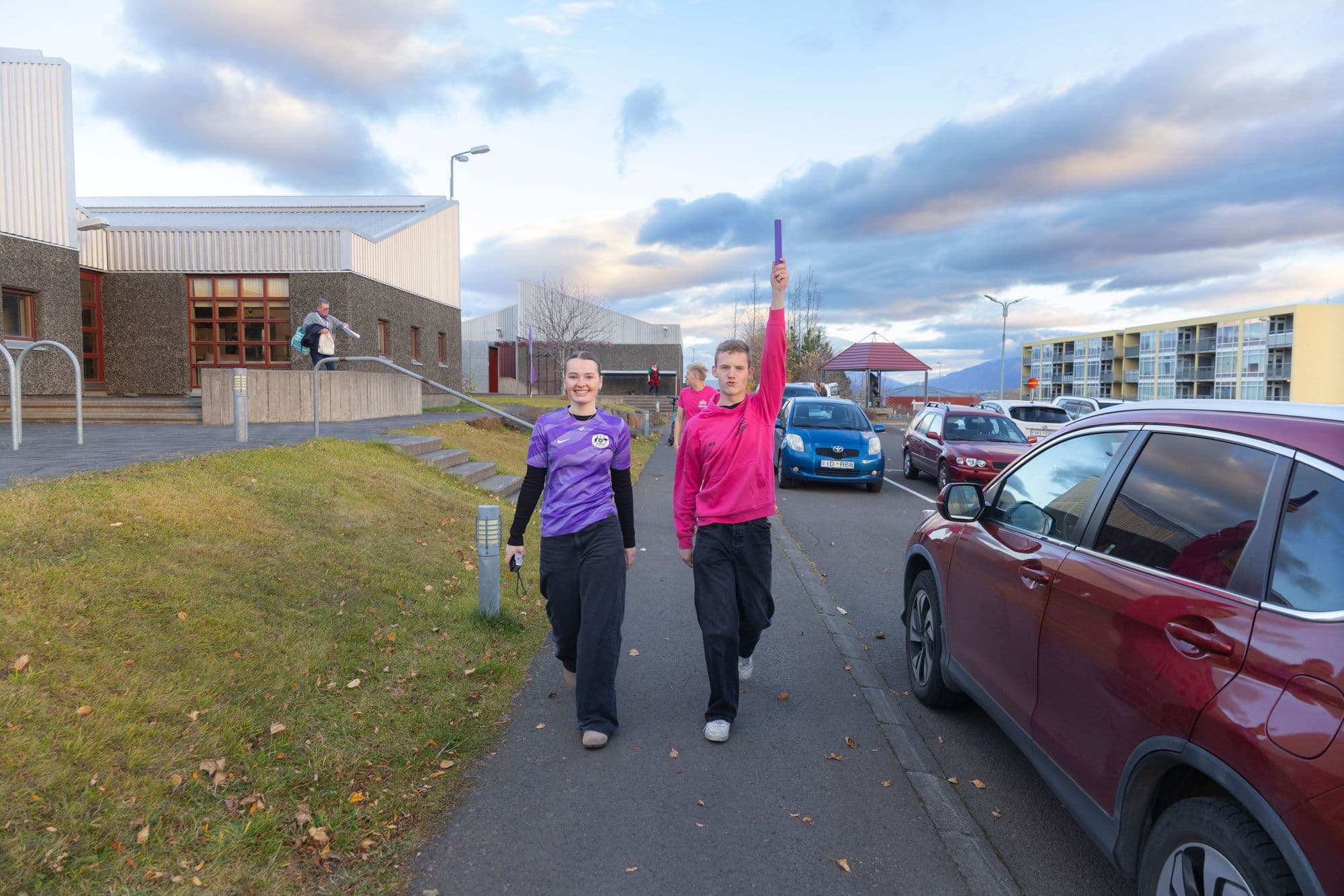 Nokkrar myndir frá deginum