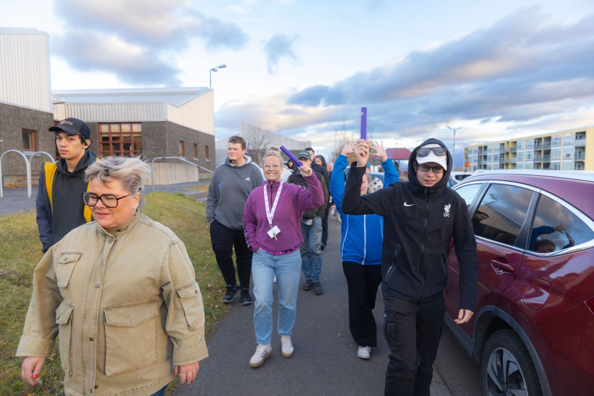 Nokkrar myndir frá deginum